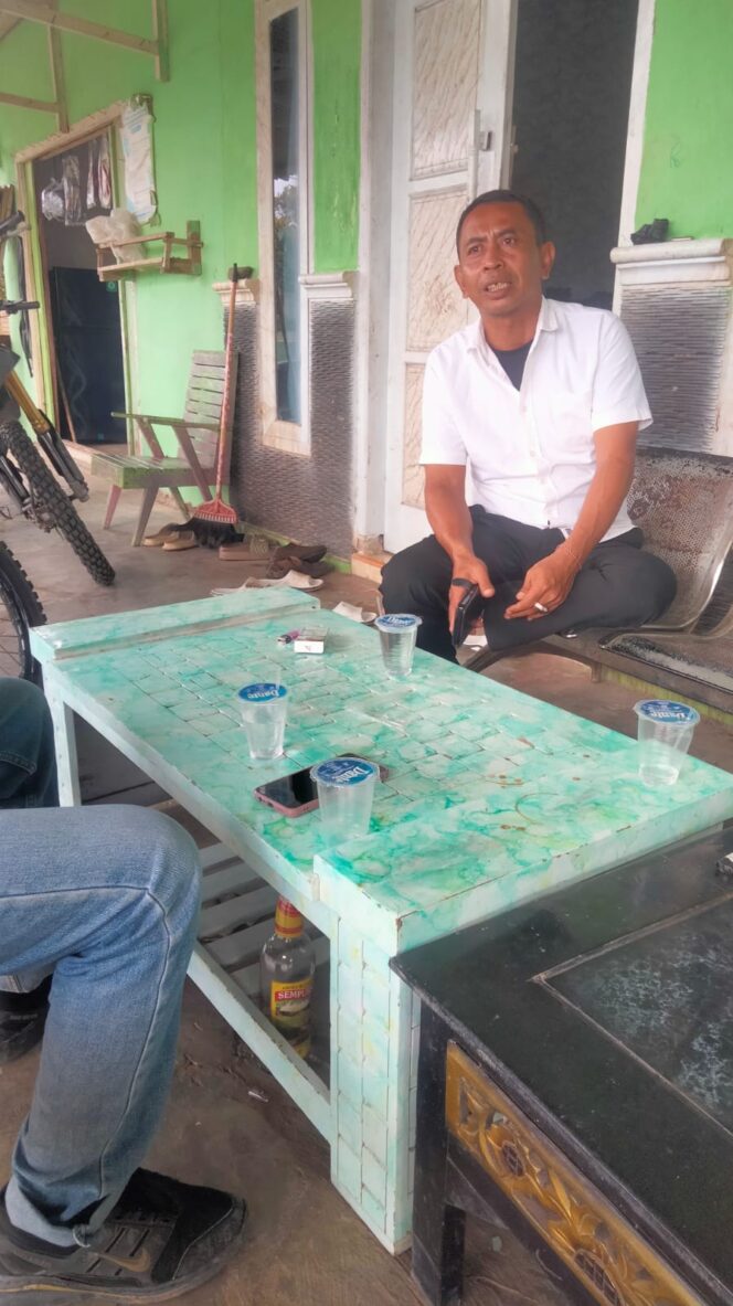 
					Agus Siswanto mengakui terdapat kekurangan volume pada proyek pembangunan jalan Lapen tahun 2025.