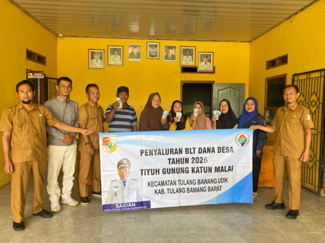 
					PEMBAGIAN BLT DD TIYUH GUNUNG KATUN MALAI TAHUN 2026 TELAH DILAKSANAKAN