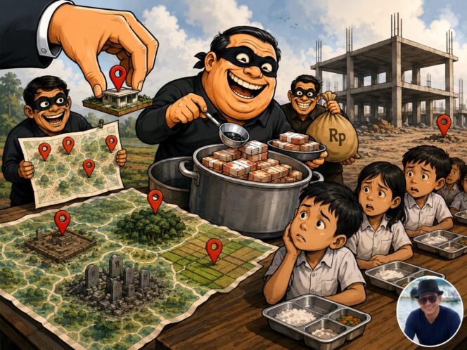 
					Skandal SPPG Fiktif: Saat Makanan Bocah Indonesia Ditukar Proyek “Hantu” Rp1 Triliun