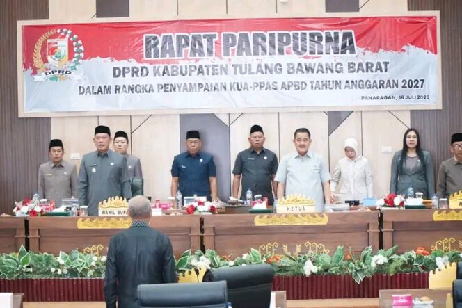 
					DPRD Tubaba Gelar Rapat Paripurna Penyampaian KUA-PPAS APBD 2027