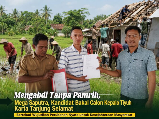 
					Mengabdi Tanpa Pamrih, Mega saputra Bertekad Wujudkan Perubahan Nyata untuk kesejahteraan masyarakat